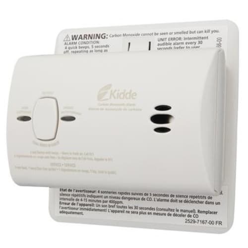 Kidde Battery Operated Carbon Monoxide Alarm, RV Listed, Clamshell