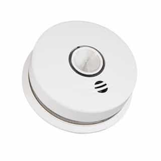 Kidde Photoelectric Smoke Alarm w/Light and Voice, Wireless, 10 Yr Sealed Battery