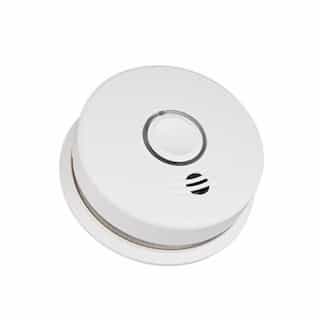 120V ACDC Wireless Smoke and CO Alarm wVoice, Photoelectric, 10 Yr Sealed Battery