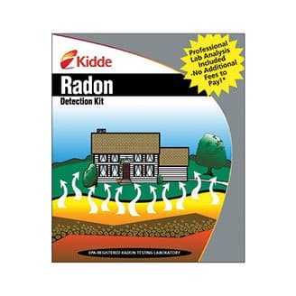 Kidde Radon Gas Detection Test Kit 