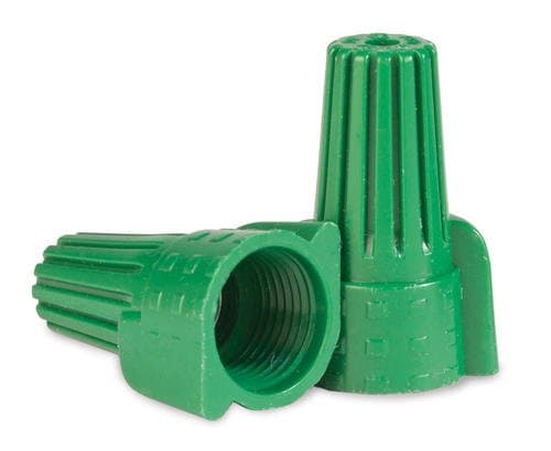 King Innovation Contractors' Choice Green Wing Connector, 2500 Pc. Bucket