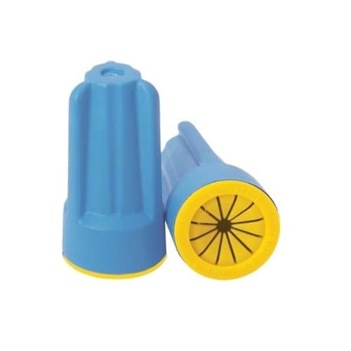 King Innovation Blazing TwistLoc Blue/Yellow Wire Connector, Pack of 200