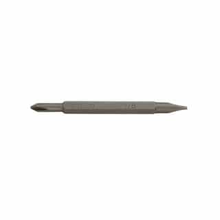 Klein Tools PH00 and 1/8 Slotted Replacement Bits for 4-in-1 Electronics Screwdriver