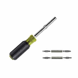 Klein Tools 11 in 1 Screwdriver and Nut-driver with Cushion Grip