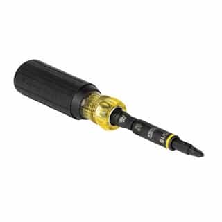 Klein Tools 11-in-1 Multi-Bit Screwdriver/Nut Driver, Impact Rated
