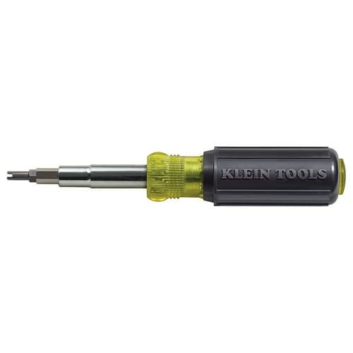 Klein Tools 11-in-1 Screwdriver/Nut Driver - Schrader Valve Core Tool, 12 pack Display