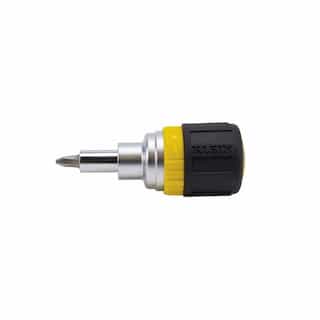 Klein Tools 6-in-1 Ratcheting Stubby Screwdrivers