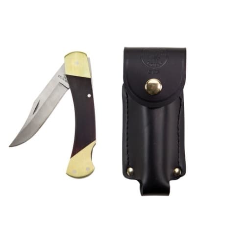 Klein Tools Sportsman Knife, 3-3/8'' Stainless Steel Sharp Point Blade