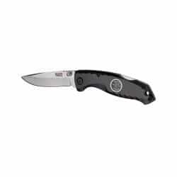 Klein Tools Small Pocket Knife, 4" 440A Stainless Steel blade