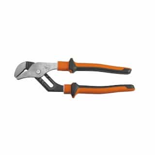 Klein Tools Insulated 10" Slim Pliers, Orange & Gray