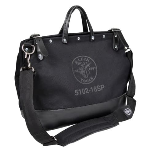 16-in Deluxe Tool Bag, Black