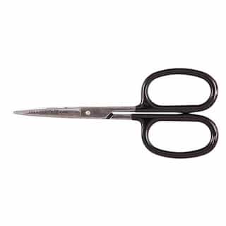 Heritage: 5 1/2'' Rubber Flashing Scissor with Curved Blade