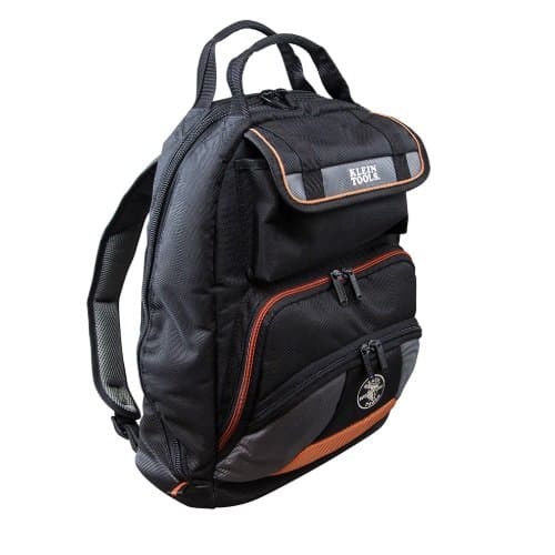 Klein Tools Tradesman Pro Durable Tool Backpack w/PVC Coated Bottom