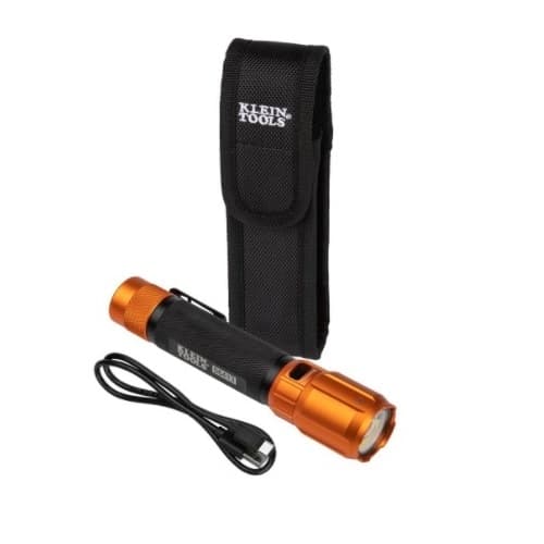 Rechargeable LED Flashlight w/ Holster