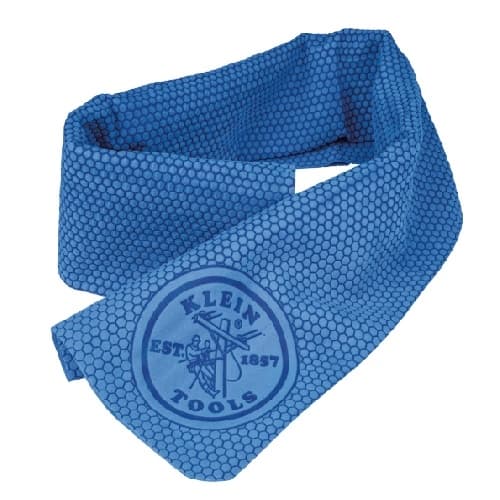 Klein Tools 13-in x 29.5-in Cooling Towel, Blue