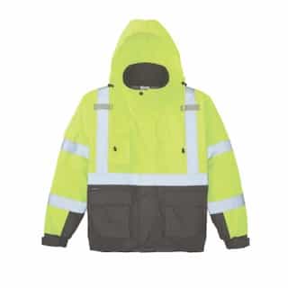 Klein Tools High-Visibility Winter Bomber Jacket, Large