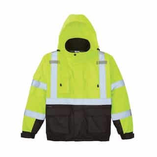 Klein Tools High-Visibility Winter Bomber Jacket, Extra Large