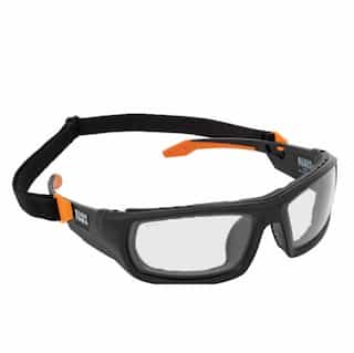 Full Frame Safety Glasses, Clear Lens