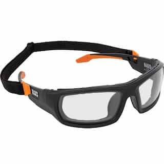 Professional Gasket Safety Glasses, Full-Frame, Indoor/Outdoor Lens