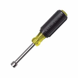 Klein Tools 7/16'' Magnetic Tip Nut Driver - 3'' Hollow Shank