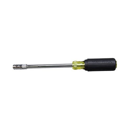 6-Inch 2-in-1 Hex Head Slide Drive Nut Driver with Cushion Grips