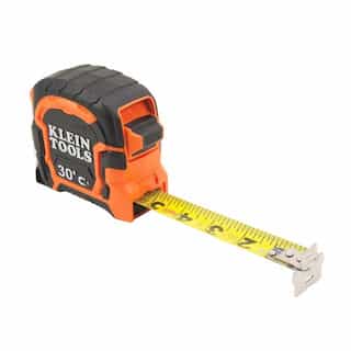 Klein Tools Double Hook Magnetic Tape Measure, 30'