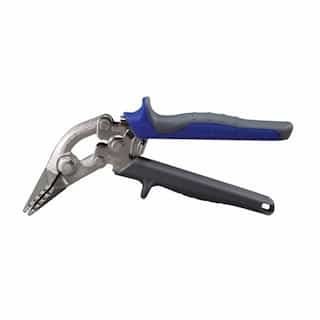 Klein Tools Offset 3" Hand Seamer, Blue & Gray