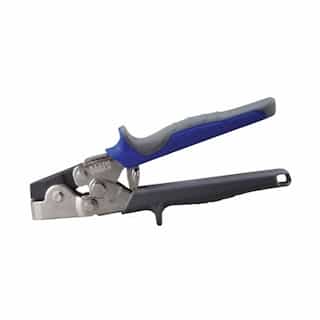 Snap Lock Punch Tool, Blue & Gray