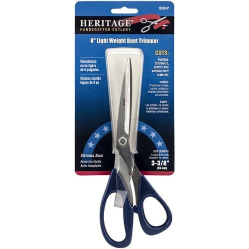Heritage 8.25'' Bent Trimmer with Plastic Ambidextrous Handle