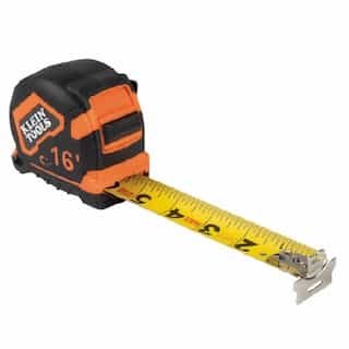 Klein Tools 16-ft Tape Measure, Double-Hook