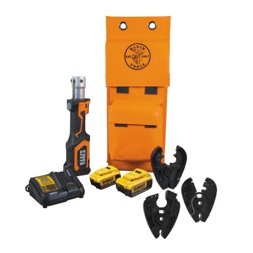 Klein Tools 20V Battery-Operated Cable Cutter w/BG & D3 Crimper Jaw