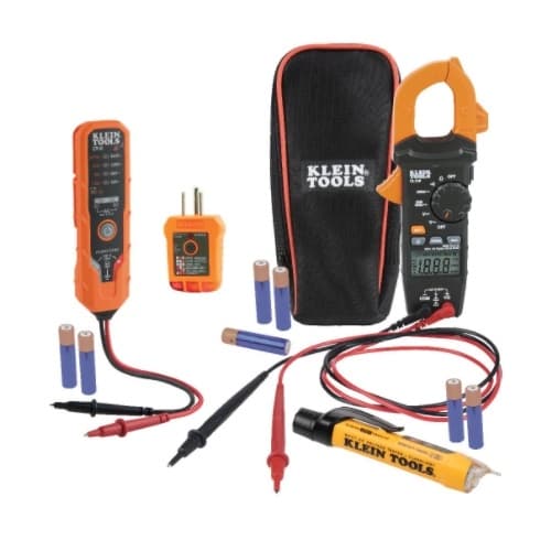 Klein Tools Clamp Meter Electrical Test Kit