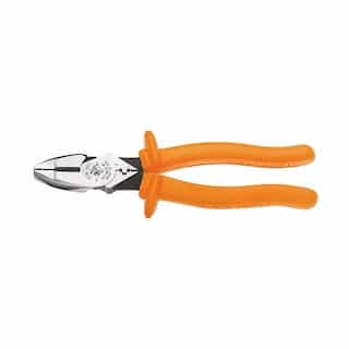 Klein Tools 9-in Insulated Cutting Crimping Pliers
