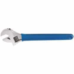 Klein Tools 24'' (610 mm) Adjustable Wrench  Standard Capacity, Plastic-Dipped Handles