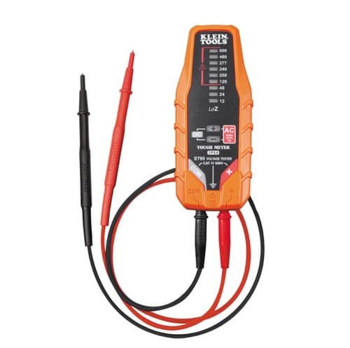 Klein Tools Solid-State Low Impendence Electronic AC/DC Voltage Tester