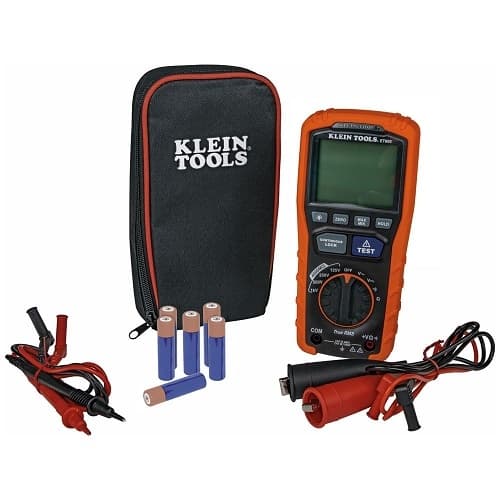 Klein Tools Insulation Resistance Megohmeter Voltage Tester, Orange