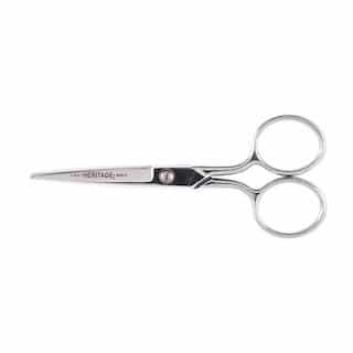 Klein Tools Heritage 5" Embroidery Scissor with Sharp Points and Large Ring