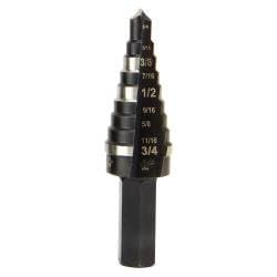 Step Drill Bit No. 3 - Double-Fluted