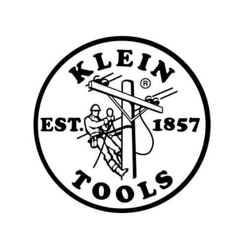 Klein Tools 2.4-in Hard Hat Cap Decal, Black
