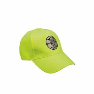 Klein Tools Port Authority High Visibility Hat, Safety Yellow