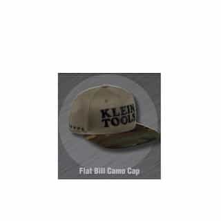 Klein Tools Flat Bill Camo Hat