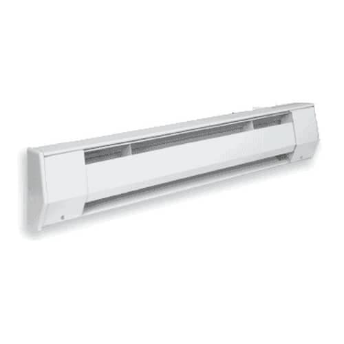 King Electric 2-ft 375W/500W Electric Baseboard Heater, 208V/240V, 2.1 Amp, White