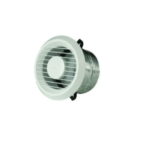 6-in Ventilation Grill for External Mount Duct Fans