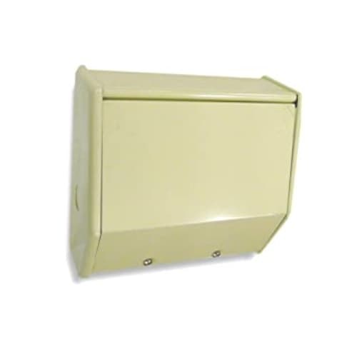 7-1/8-in Dual Relay Control Box for CB & K Series Baseboards, Almond