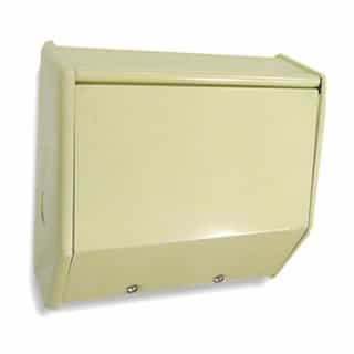King Electric Baseboard Heater Dual Relay Control Box w/ Rocker Switch, Almond