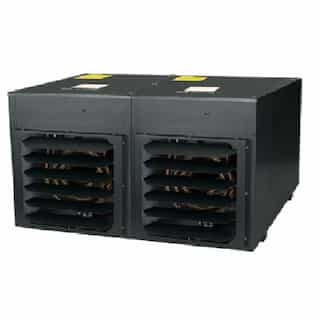 40KW Double Plenum Unit Heater, 3PH, 136.5 BTU/H, 208V