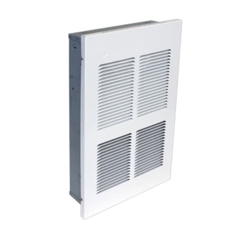 King Electric 4000W Multi-Watt Wall Heater w/ Thermostat, 185 CFM, 240V, White