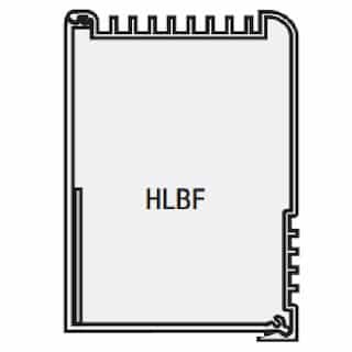 Front Intake End Cap for HLB Hydronic Draft Barrier Heater, Left