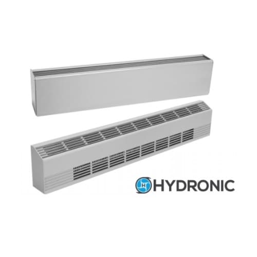 8-ft Sloped-Top Hydronic Draft Barrier, Front Intake