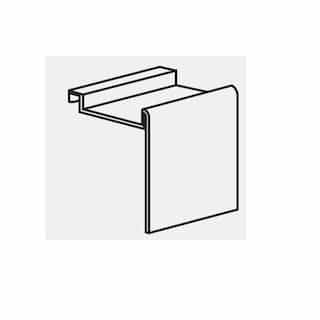 4-in Wall Trim for Sloped-Top Bottom Intake HSBT Series Draft Barrier